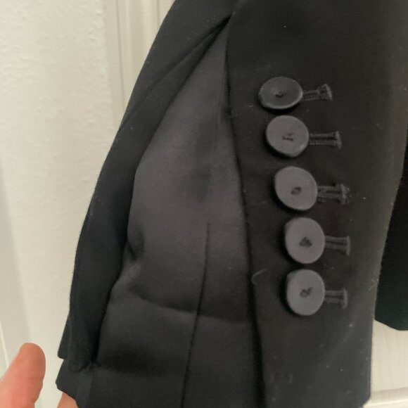 Women's Stunning Suit- Black Tuxedo Jacket & Dress Pants-Calvin Klein - Picture 9 of 13